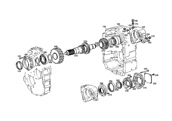 drawing for MARMON Herring MVG121059 - INPUT GEAR (figure 2)