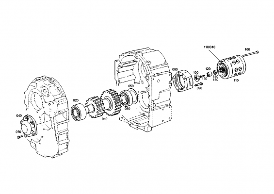 drawing for SCANIA 387096 - DOUBLE GEAR (figure 2)