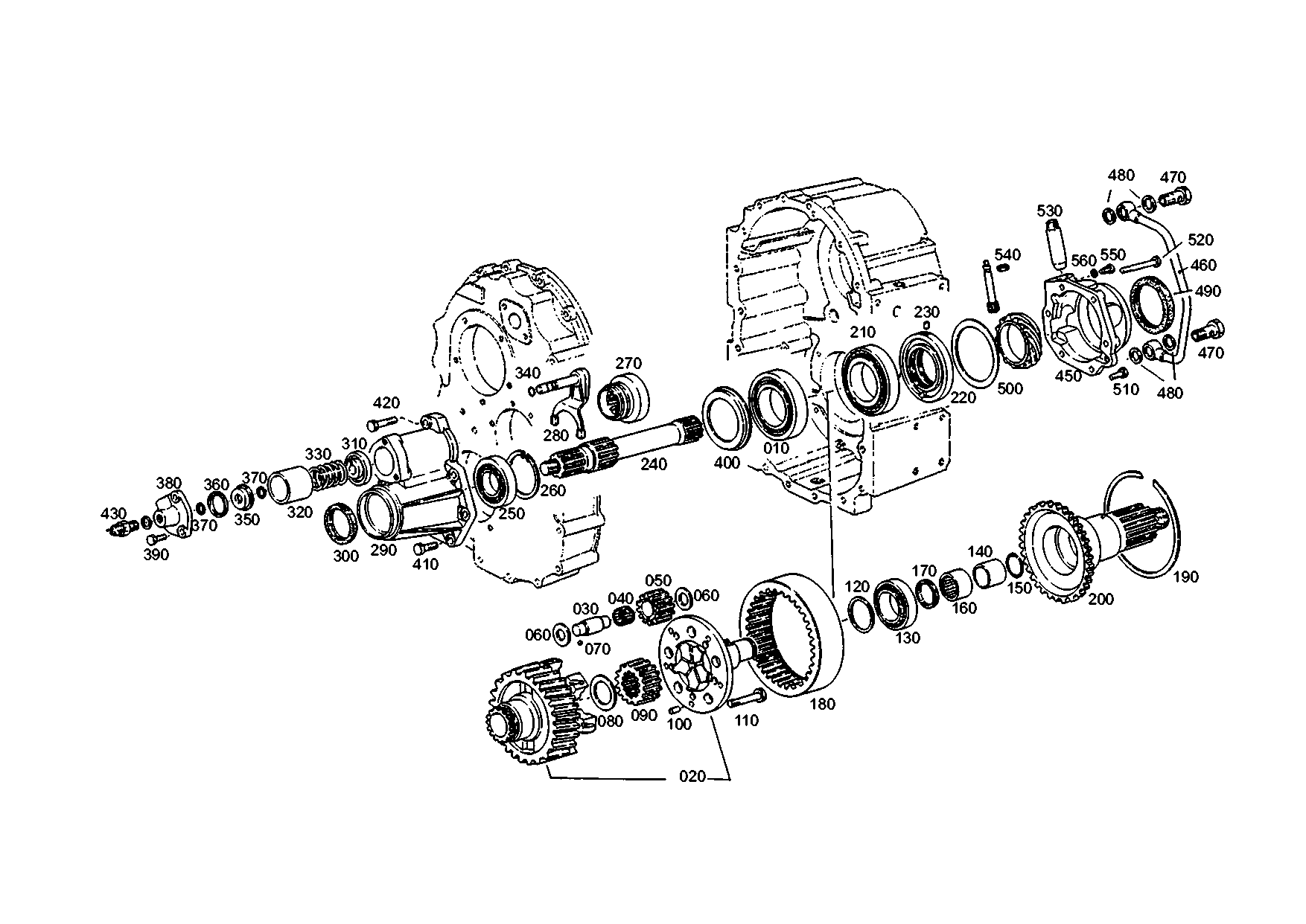 drawing for RABA 179200250170 - RING GEAR (figure 1)