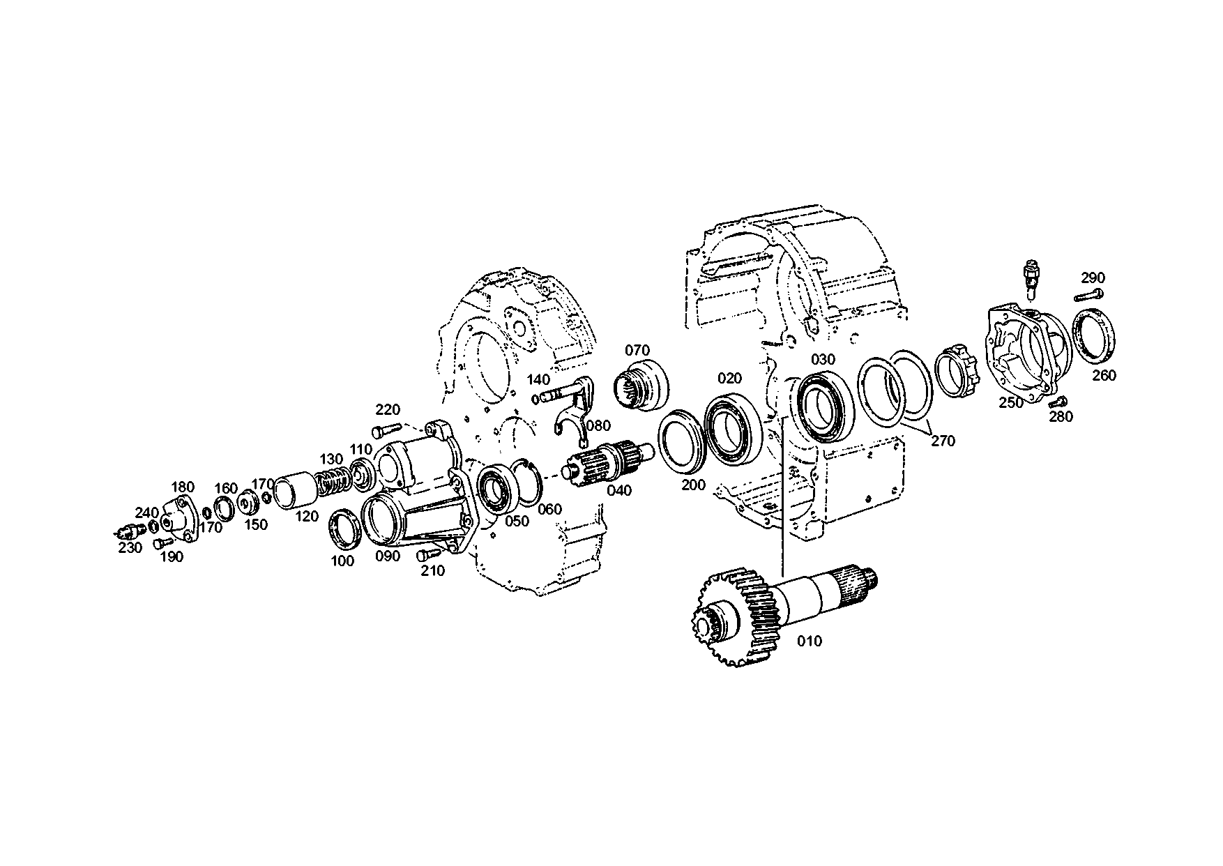 drawing for RENAULT 5000816009 - BEARING HOUSING (figure 5)