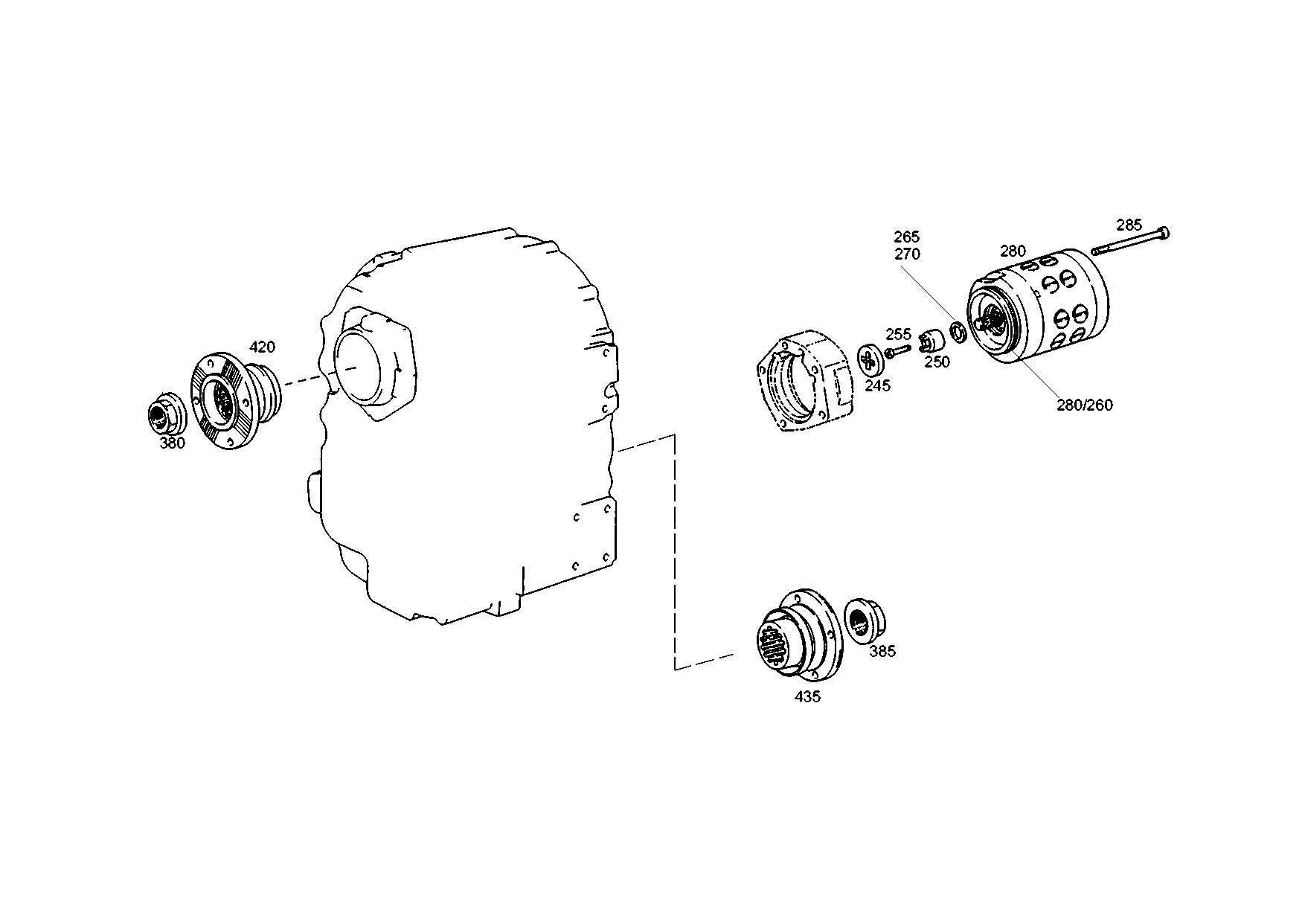 drawing for MARMON Herring MVG121066 - OIL PUMP COVER (figure 3)