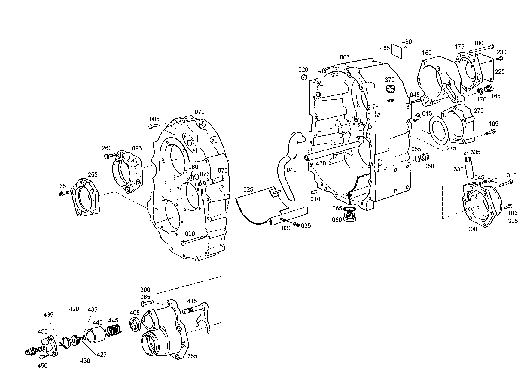 drawing for LIEBHERR GMBH 501718908 - FLANGE (figure 1)