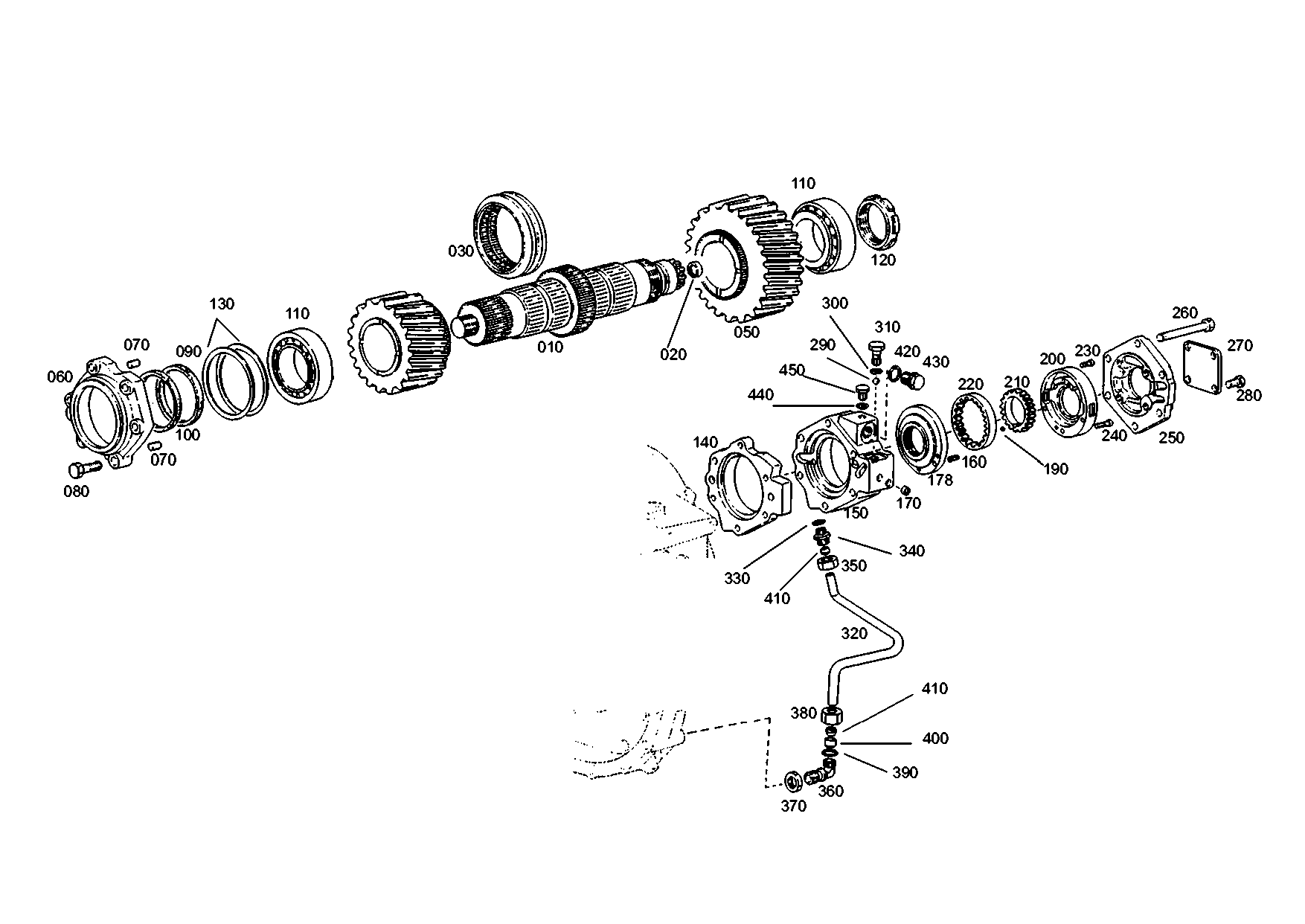 drawing for SCANIA 1414252 - INTERMEDIATE PLATE (figure 3)