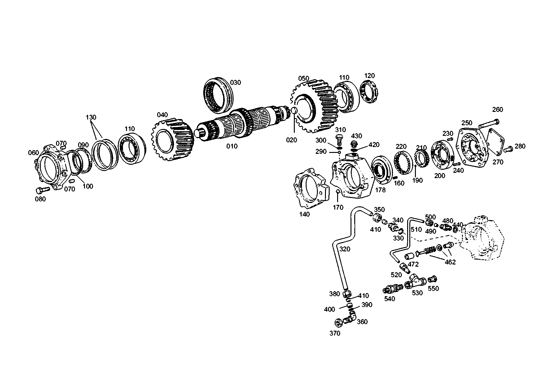 drawing for ASHOK-LEYLAND - CUMMINS 2165164 - PIPE (figure 2)
