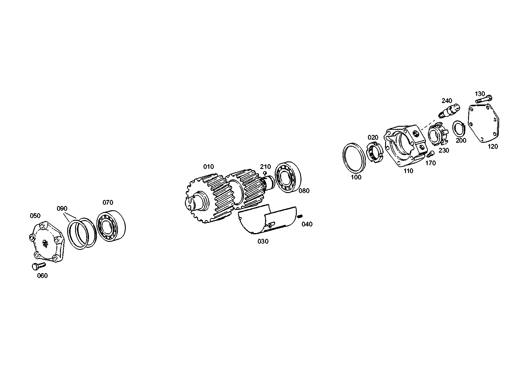 drawing for XUZHOU 171600220084 - DOUBLE GEAR (figure 1)