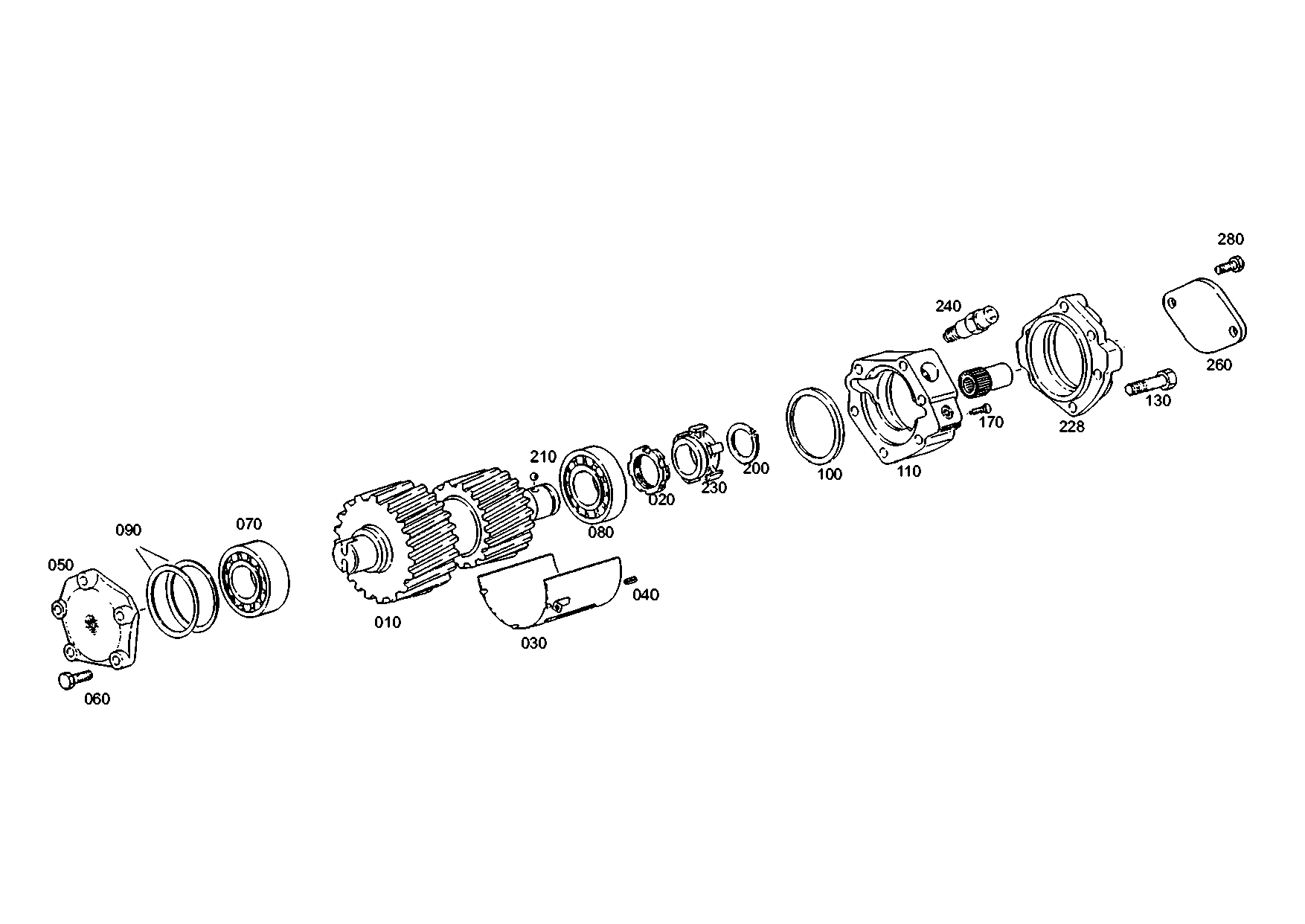 drawing for ASHOK-LEYLAND - CUMMINS 1357767 - SPEEDOMETER HOUSING (figure 3)