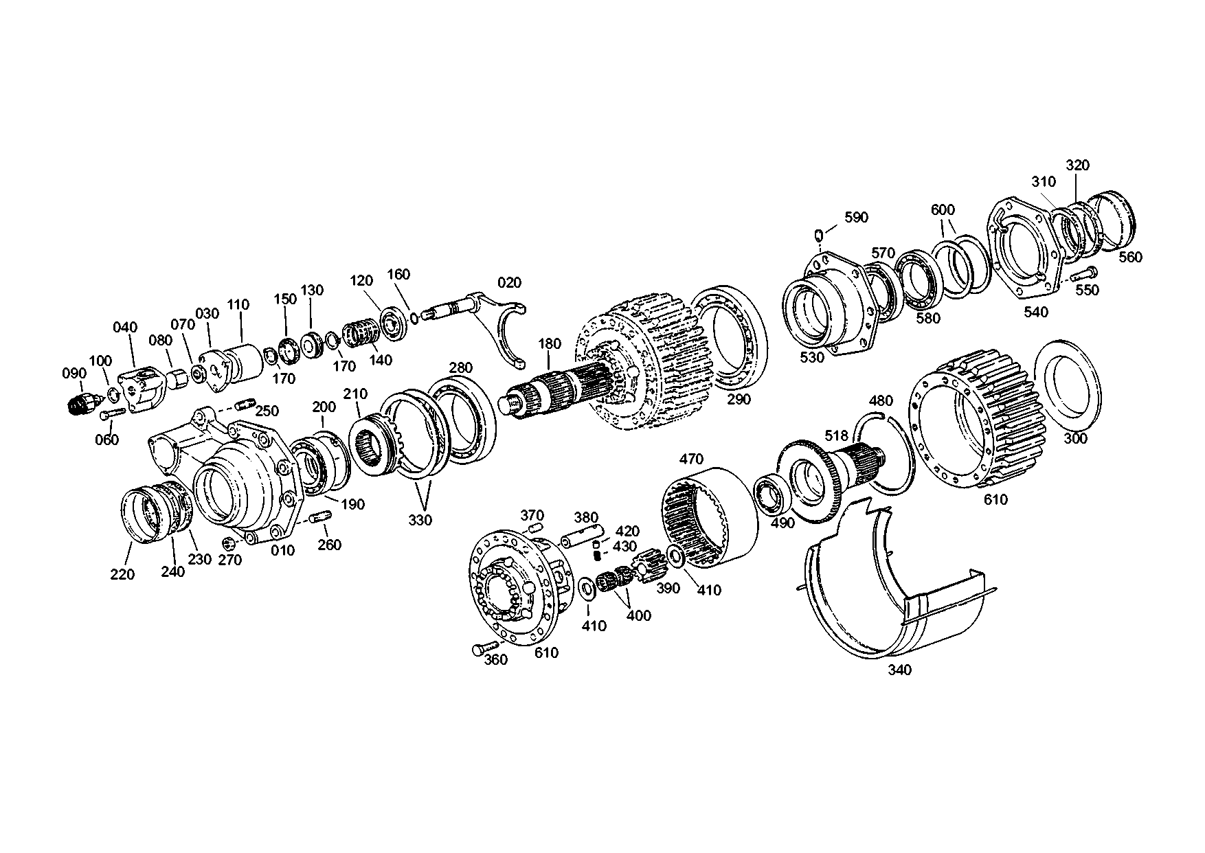 drawing for OY SISU AUTO AB 1352612110 - RING GEAR (figure 3)