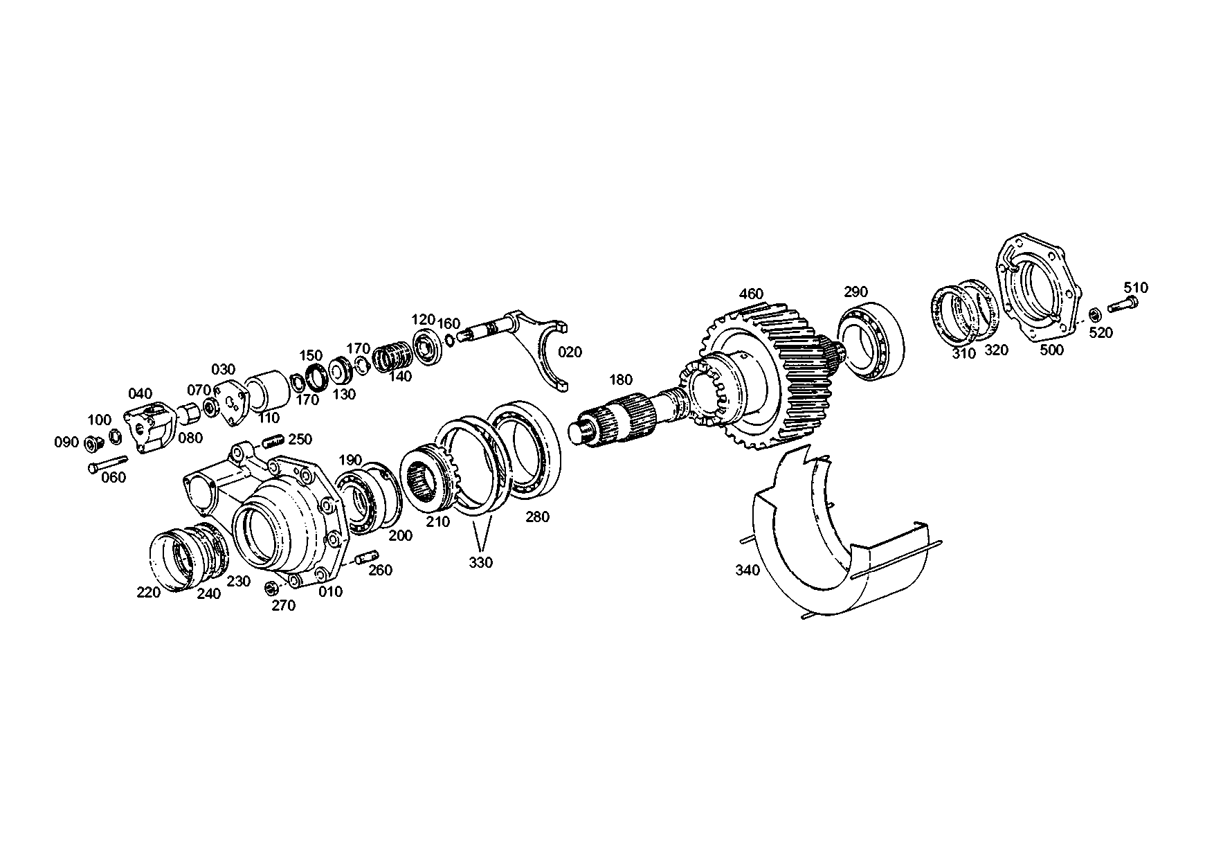 drawing for TATA MOTORS LTD 269428992001 - OUTPUT SHAFT (figure 3)