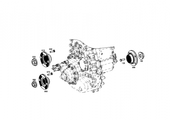drawing for LUNA EQUIPOS INDUSTRIEALES, S.A. 199118250326 - FLANGE (figure 5)
