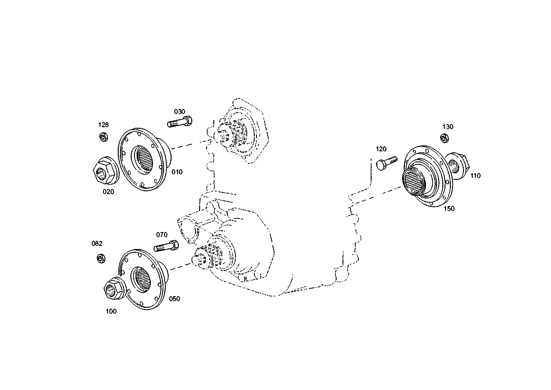 drawing for LUNA EQUIPOS INDUSTRIEALES, S.A. 199118250225 - FLANSCH (figure 1)