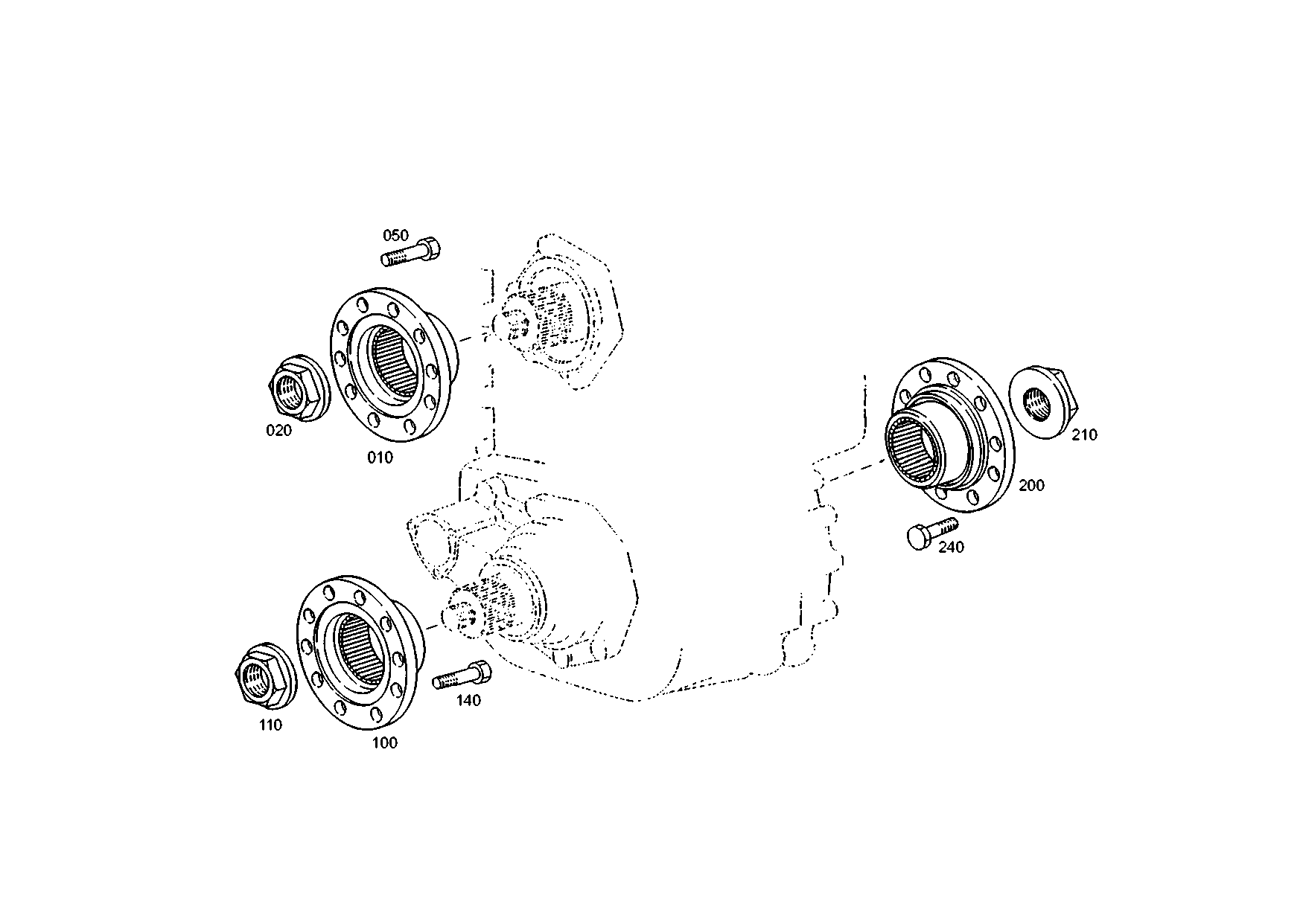 drawing for LUNA EQUIPOS INDUSTRIEALES, S.A. 199012310124 - HEXAGON BOLT (figure 4)