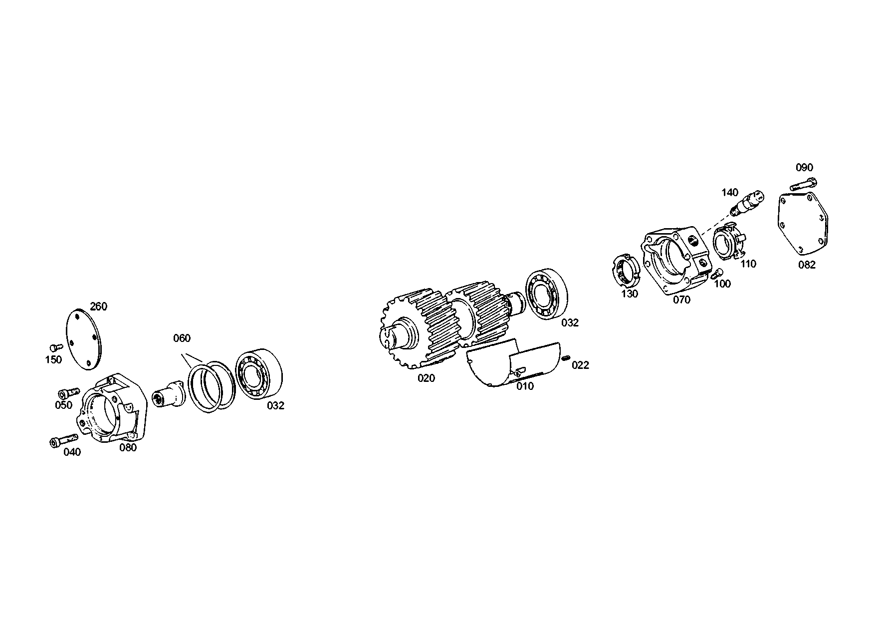 drawing for TITAN GMBH 172000220048 - CYL. ROLLER BEARING (figure 1)