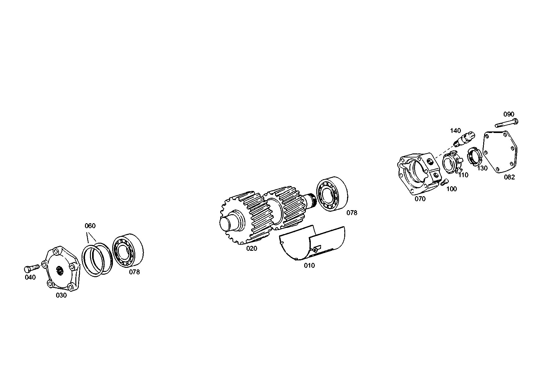 drawing for OY SISU AUTO AB 172000220063 - DOUBLE GEAR (figure 3)