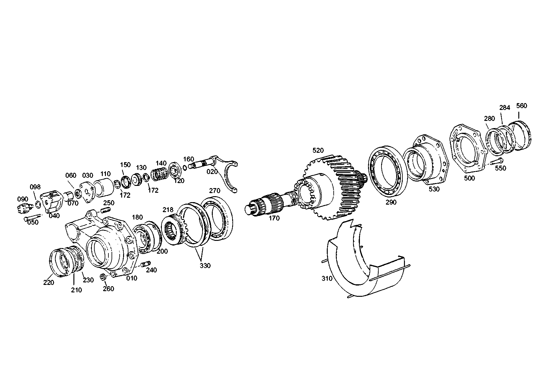 drawing for SCANIA 1404554 - LAGERTRAEGER (figure 3)