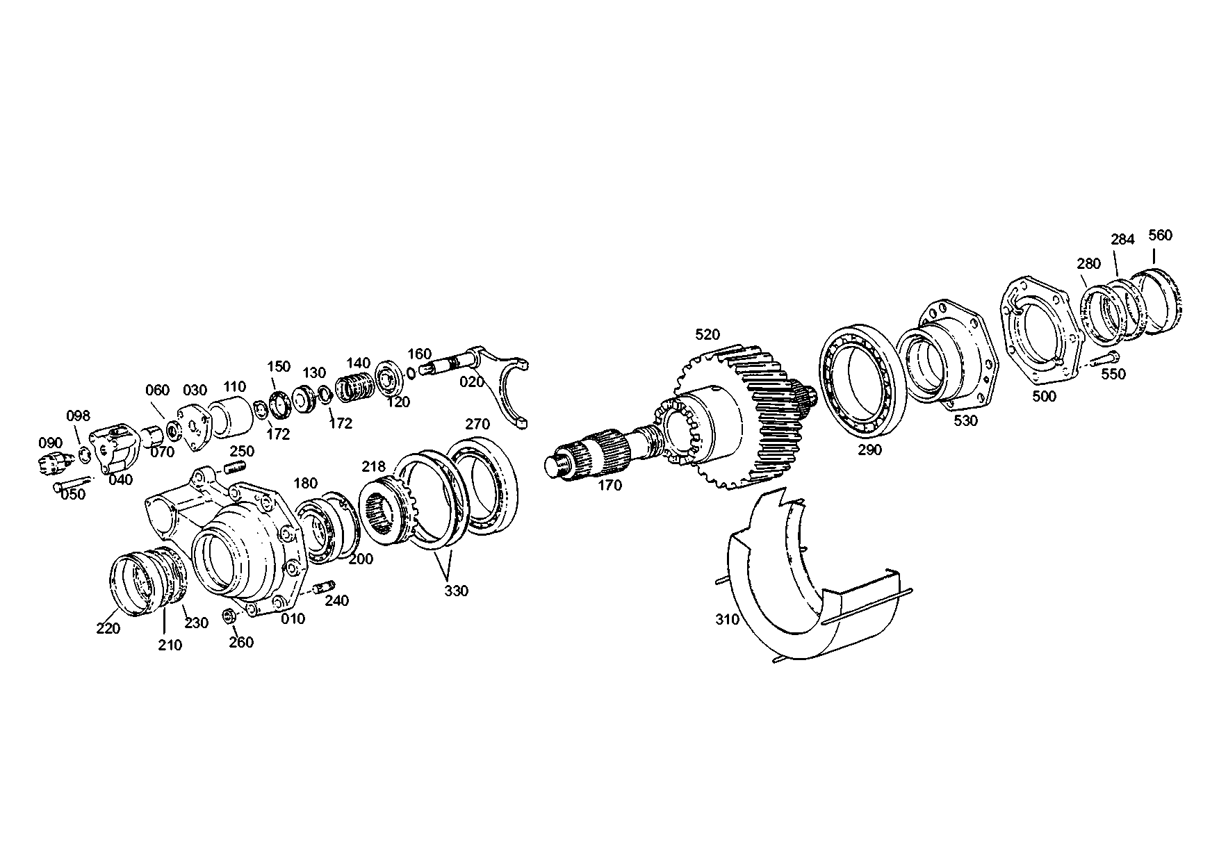 drawing for BELL-SUEDAFRIKA ST20119 - BEARING COVER (figure 5)