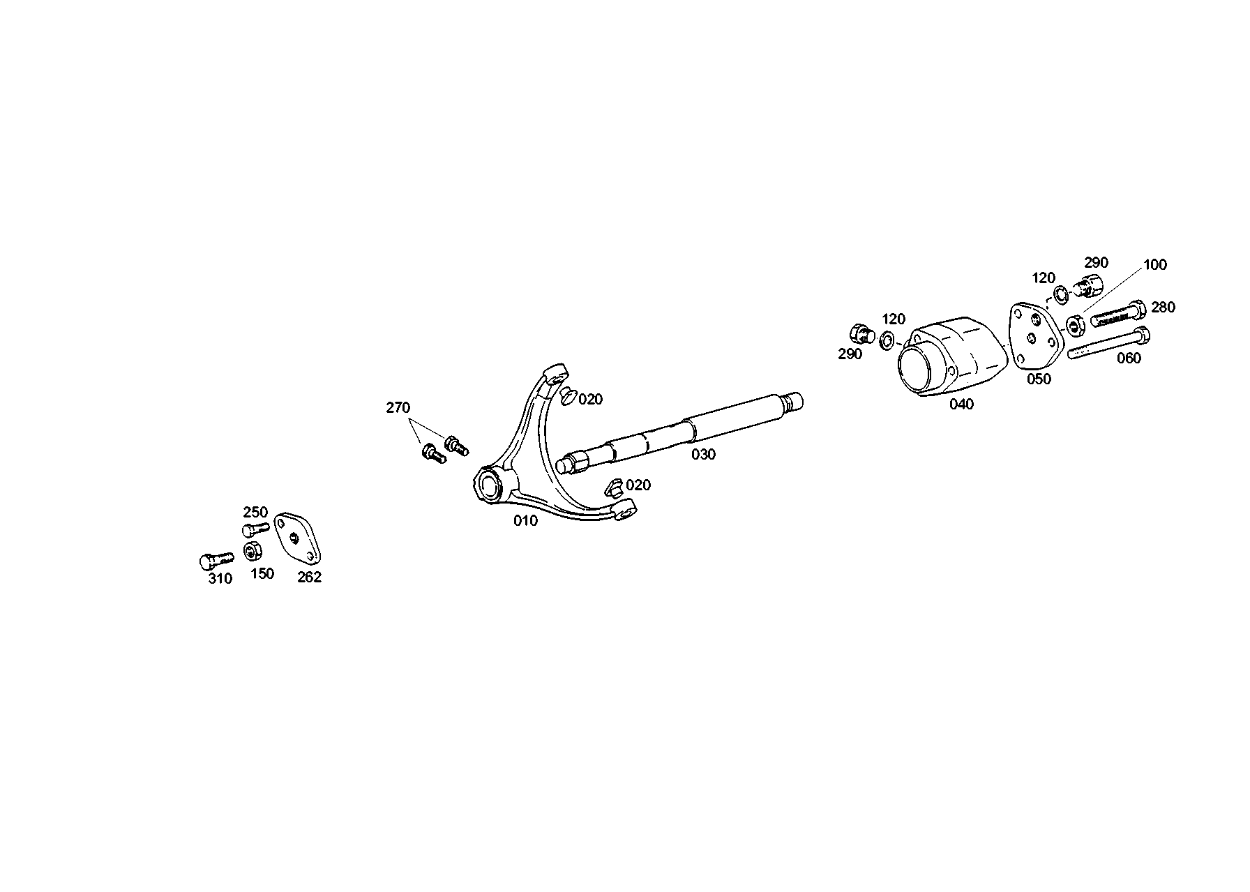 drawing for DAF 1636463 - HEXAGON SCREW (figure 2)