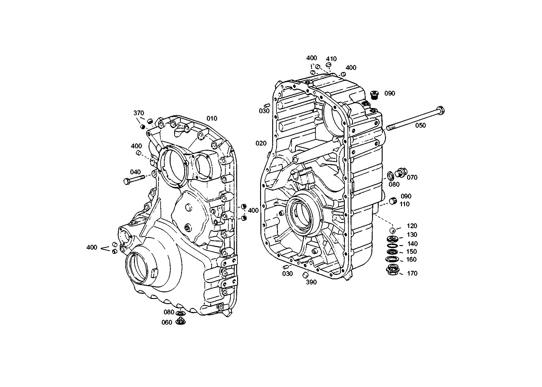 drawing for IVECO 98340358 - HOUSING (figure 5)