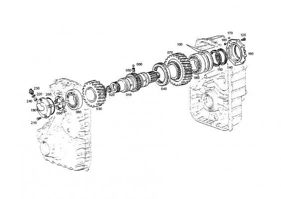 drawing for IVECO 42569595 - GEAR SHIFT SLEEVE (figure 2)