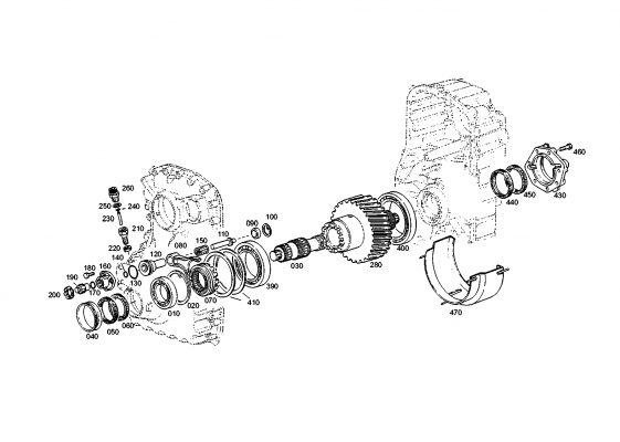 drawing for IVECO 42569608 - COVER PLATE (figure 1)