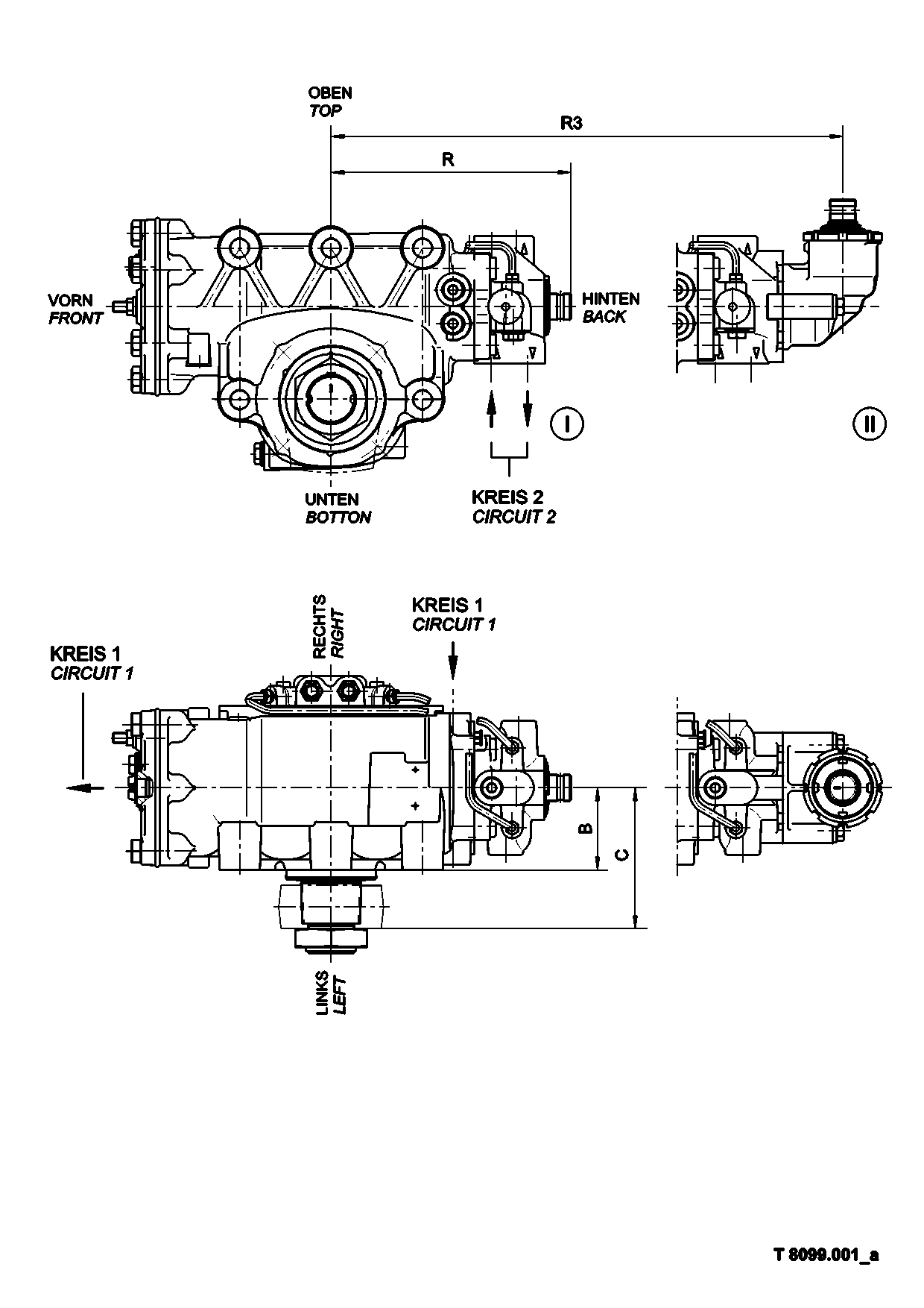 drawing for DAF 235056 - O-RING (figure 1)