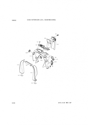 drawing for Hyundai Construction Equipment S141-050206 - BOLT-FLAT (figure 1)