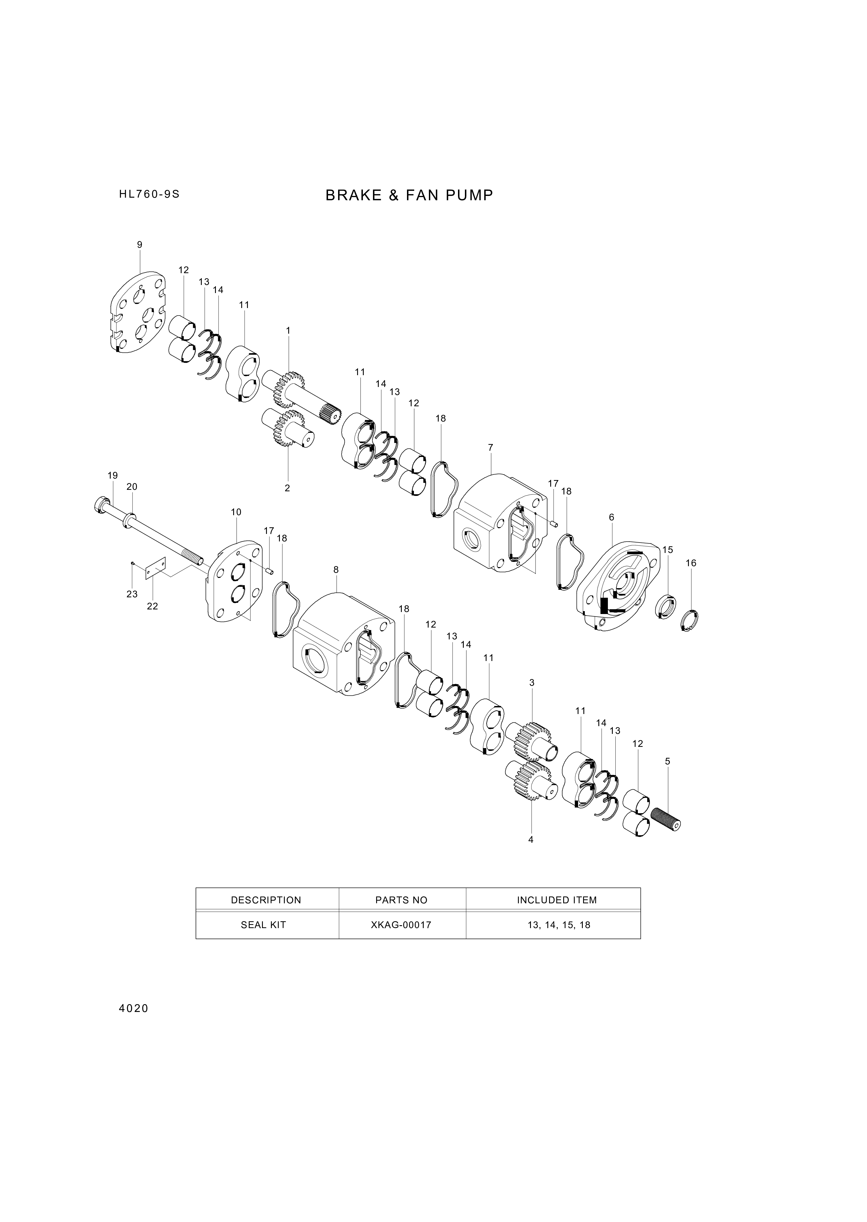 drawing for Hyundai Construction Equipment XKAG-00141 - PIN-DOWEL (figure 1)