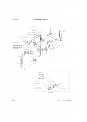 Technical drawing of Hyundai Construction Equipment S411-050004 WASHER-SPRING with dimensions and layout