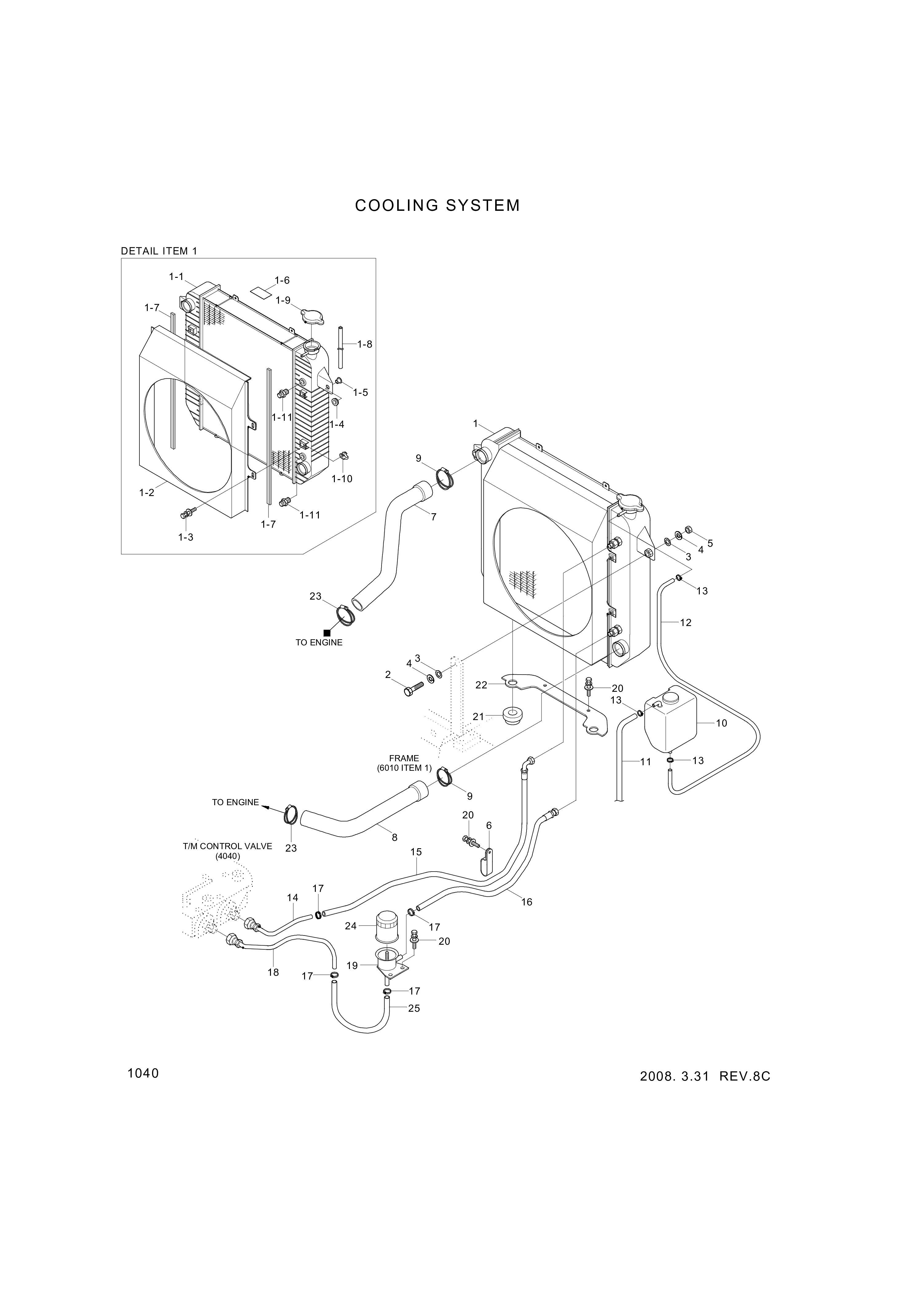 drawing for Hyundai Construction Equipment S275-10000B - NUT-SELF (figure 5)