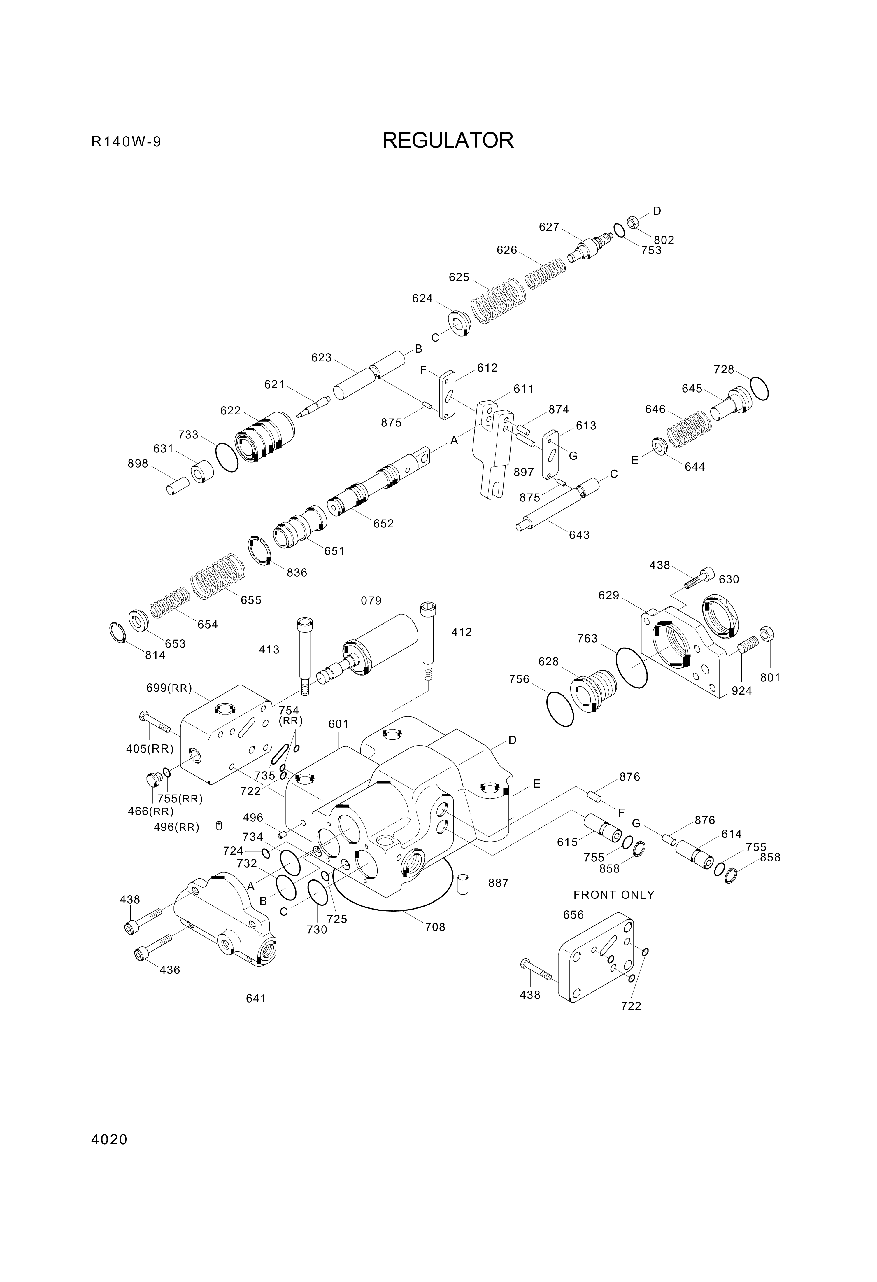 drawing for Hyundai Construction Equipment XKAH-00027 - O-RING (figure 2)