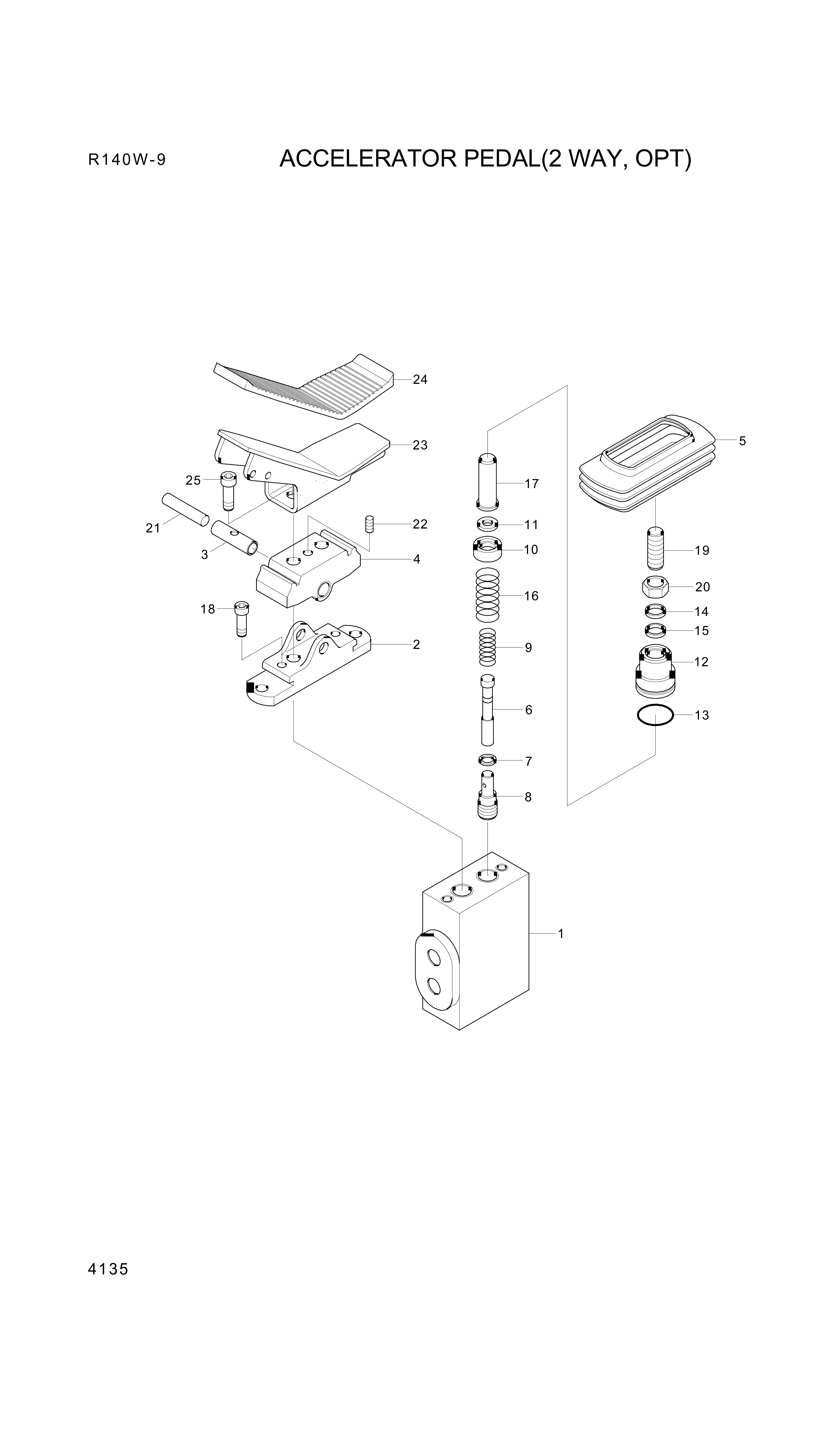 drawing for Hyundai Construction Equipment XKAH-00693 - BOLT-SOCKET (figure 1)