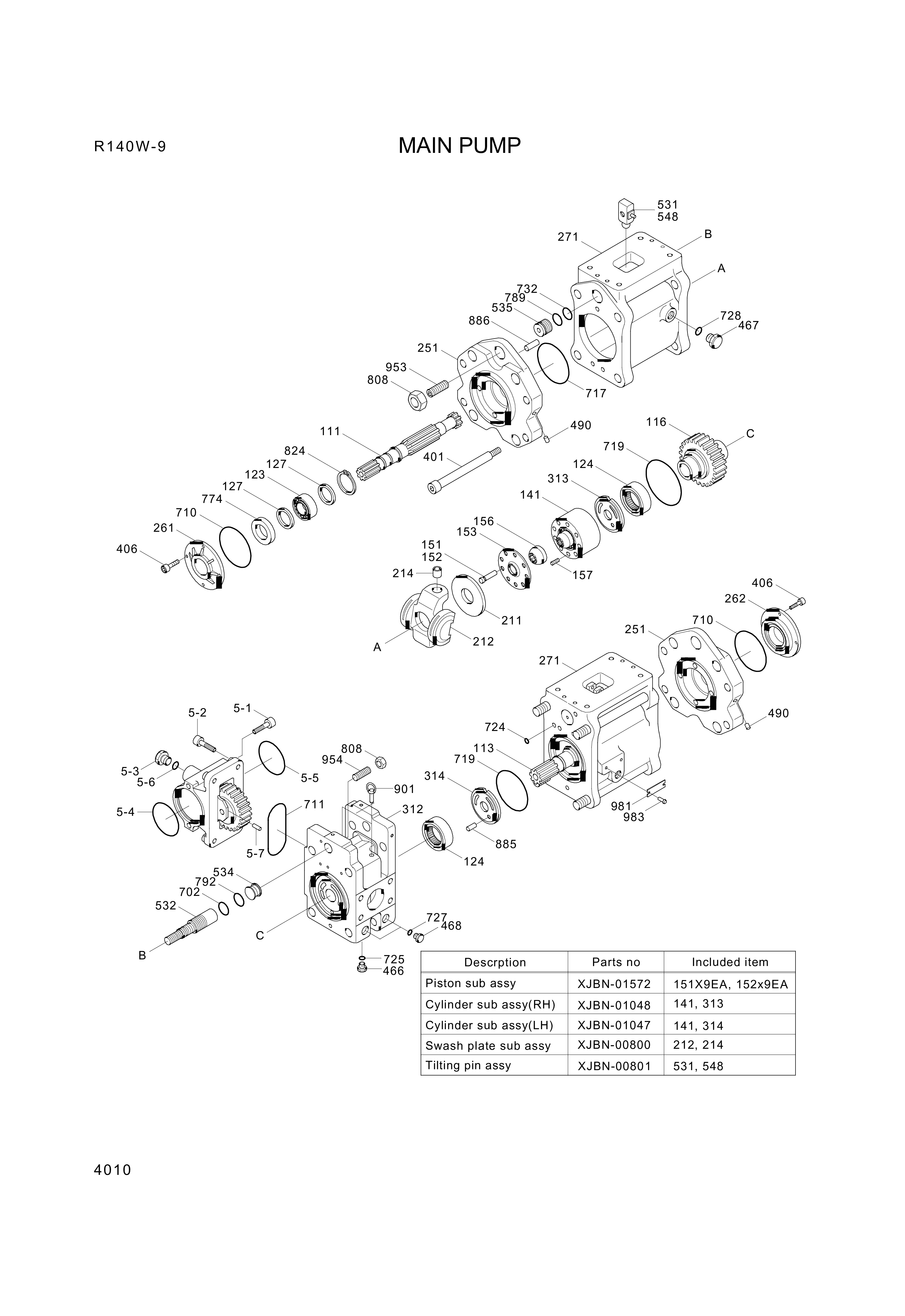 drawing for Hyundai Construction Equipment XJBN-03655 - O-RING (figure 1)