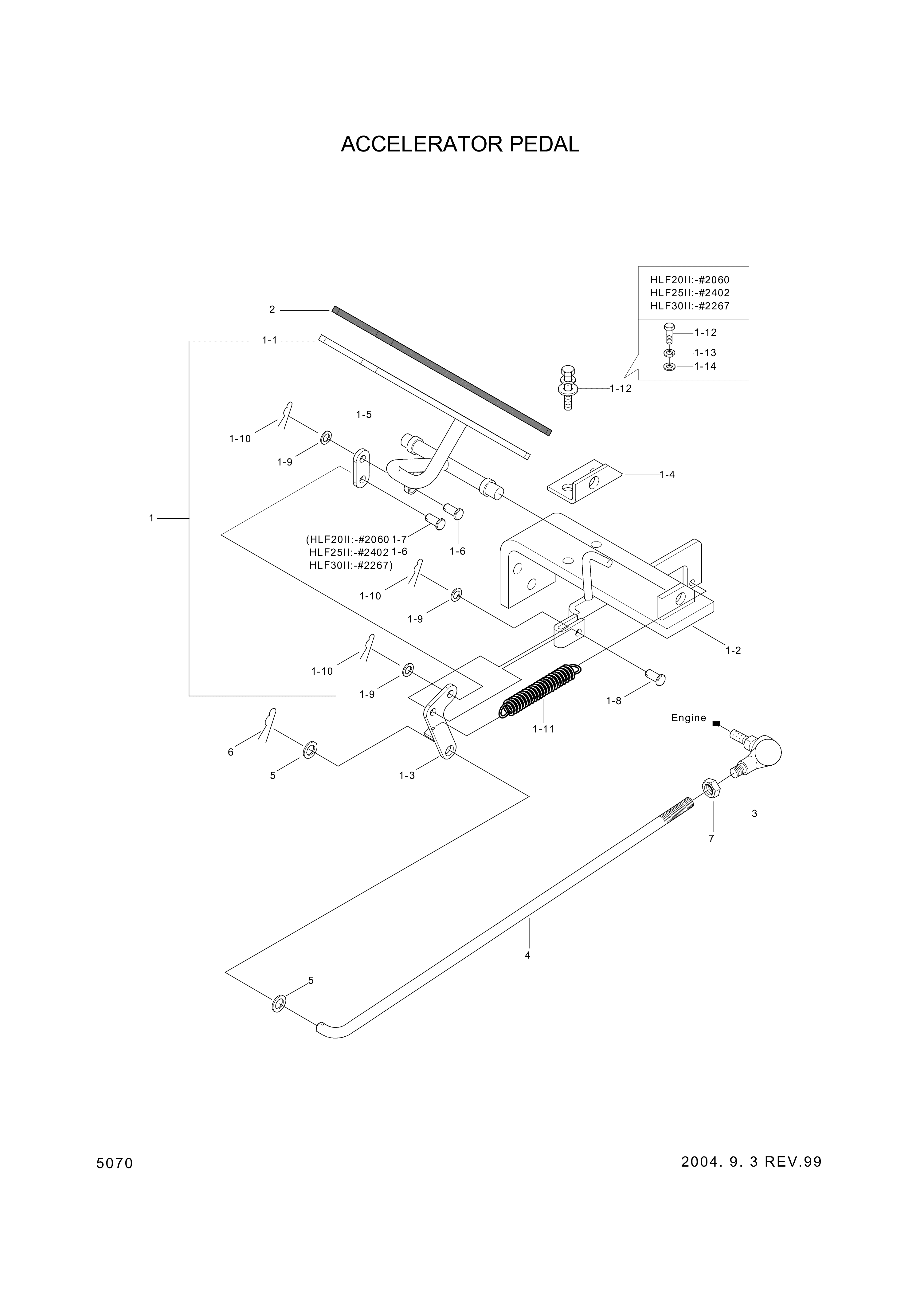 drawing for Hyundai Construction Equipment S275-080002 - NUT-SELF (figure 2)