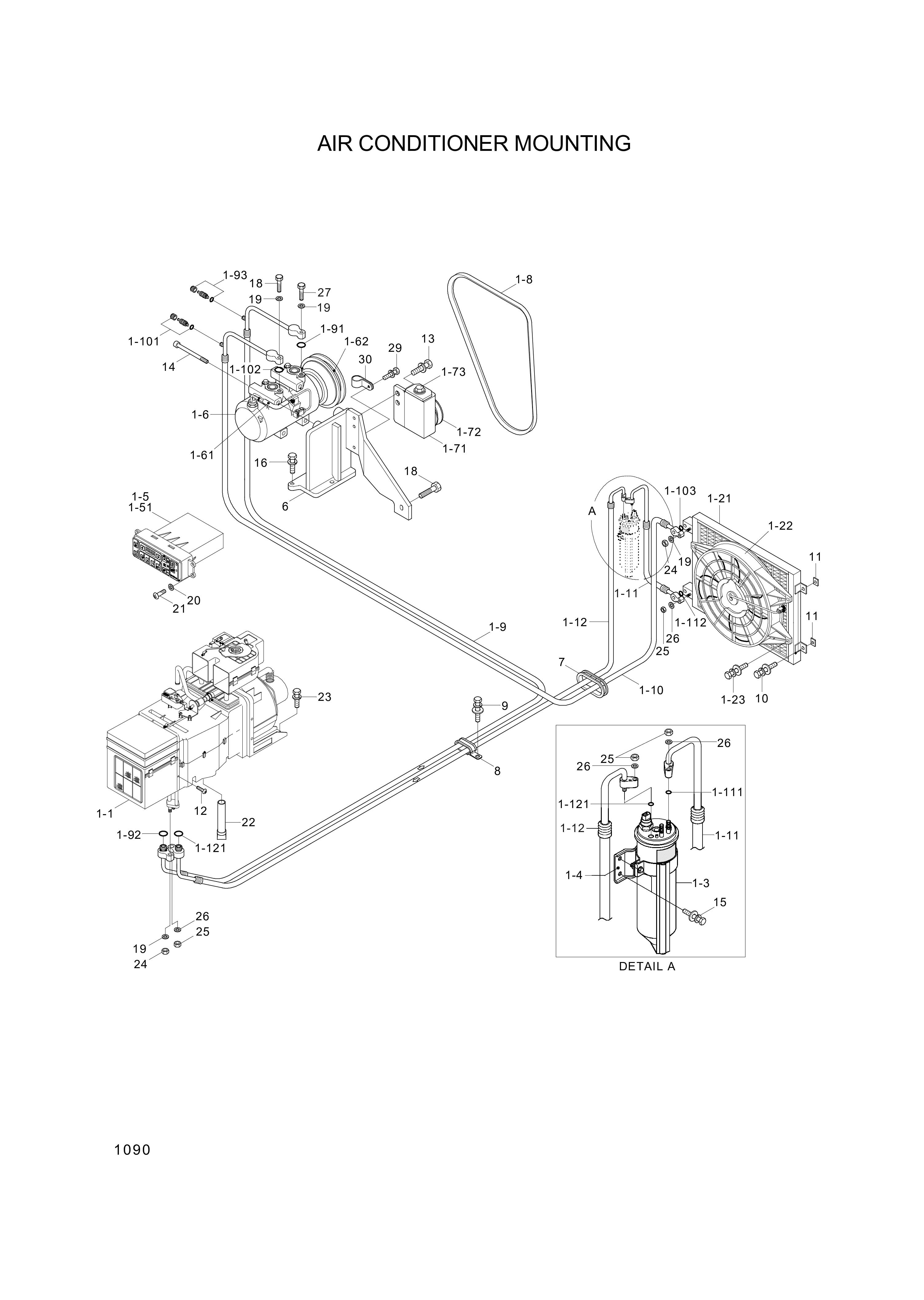 drawing for Hyundai Construction Equipment S201-061006 - NUT-HEX (figure 5)