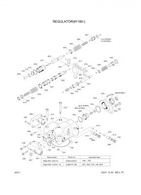 drawing for Hyundai Construction Equipment 95113-00800 - O-RING (figure 5)