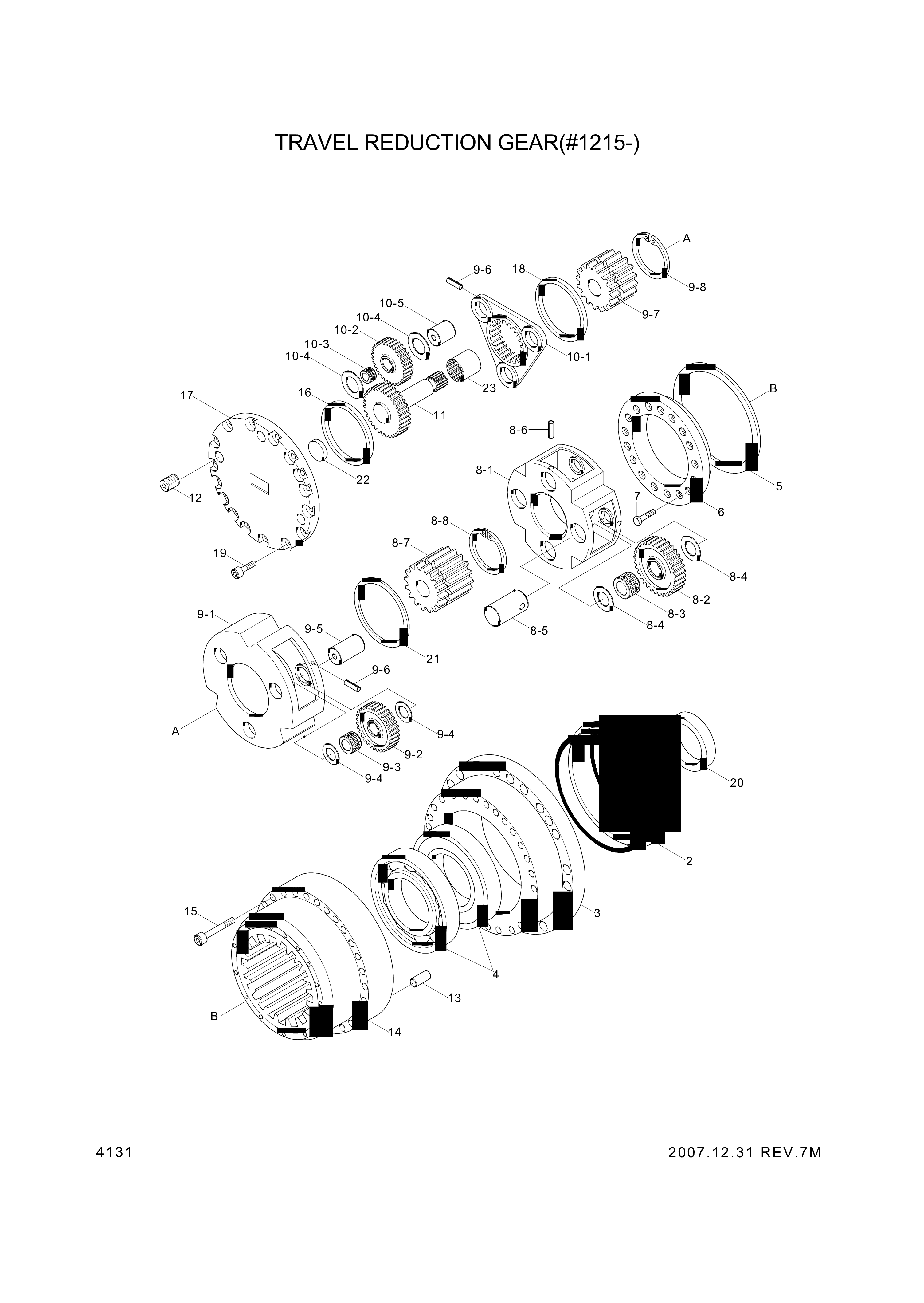 drawing for Hyundai Construction Equipment XKAH-00031 - SEAL-FLOATING (figure 1)