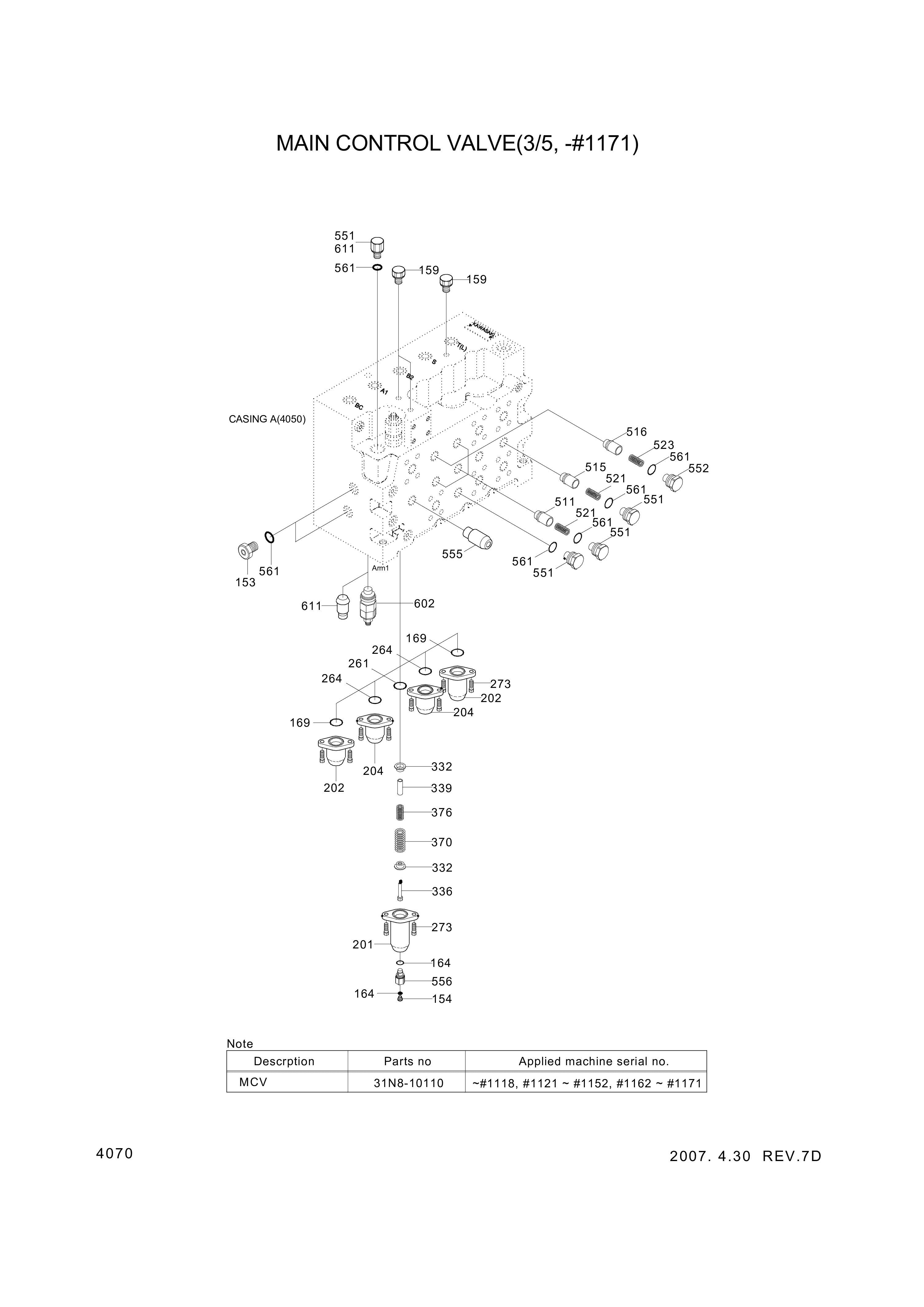 drawing for Hyundai Construction Equipment PT-1/8 - PLUG (figure 2)