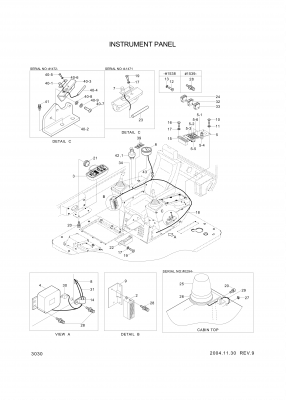 Technical drawing of Hyundai Construction Equipment S161-060256 BOLT-ROUND with dimensions and layout