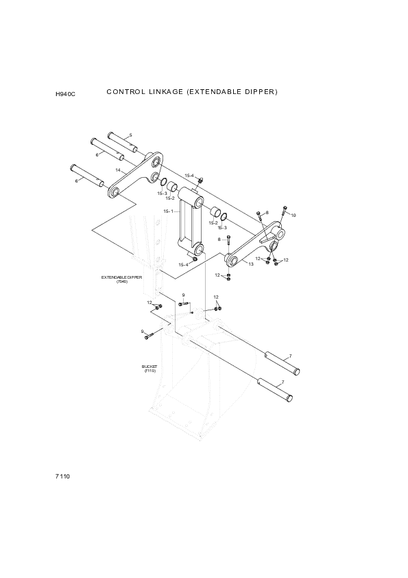 drawing for Hyundai Construction Equipment S205-121002 - Nut-Hex (figure 2)