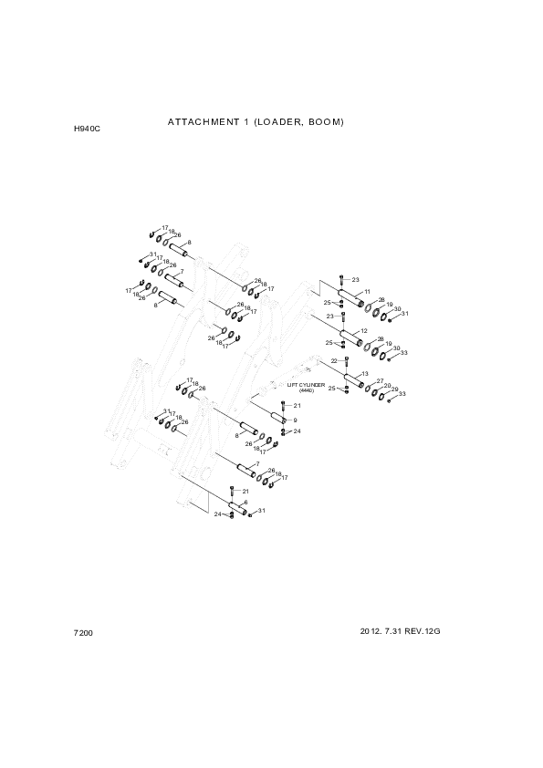 drawing for Hyundai Construction Equipment S205-101006 - NUT-HEX (figure 5)