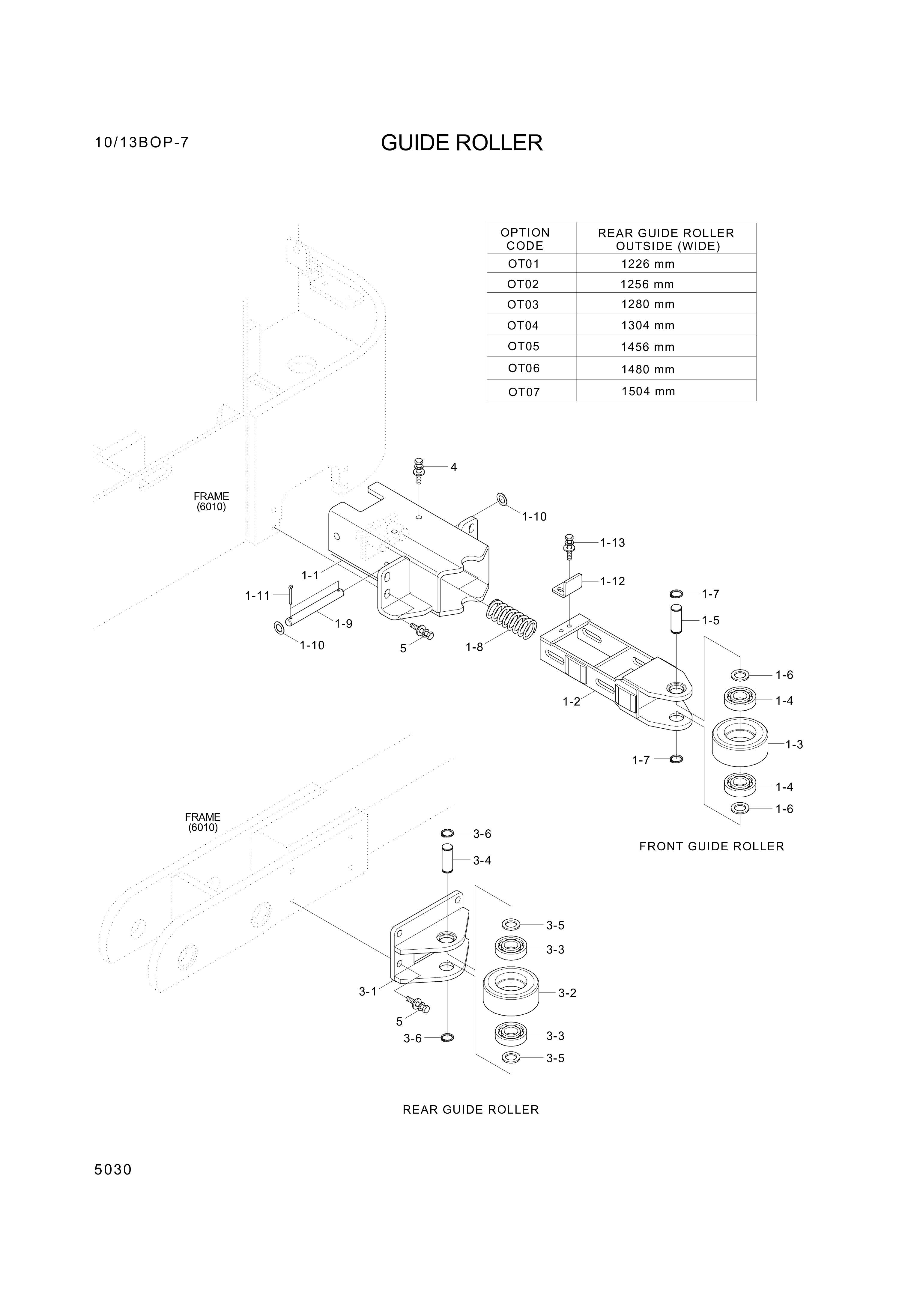 drawing for Hyundai Construction Equipment S461-320252 - PIN-SPLIT (figure 1)