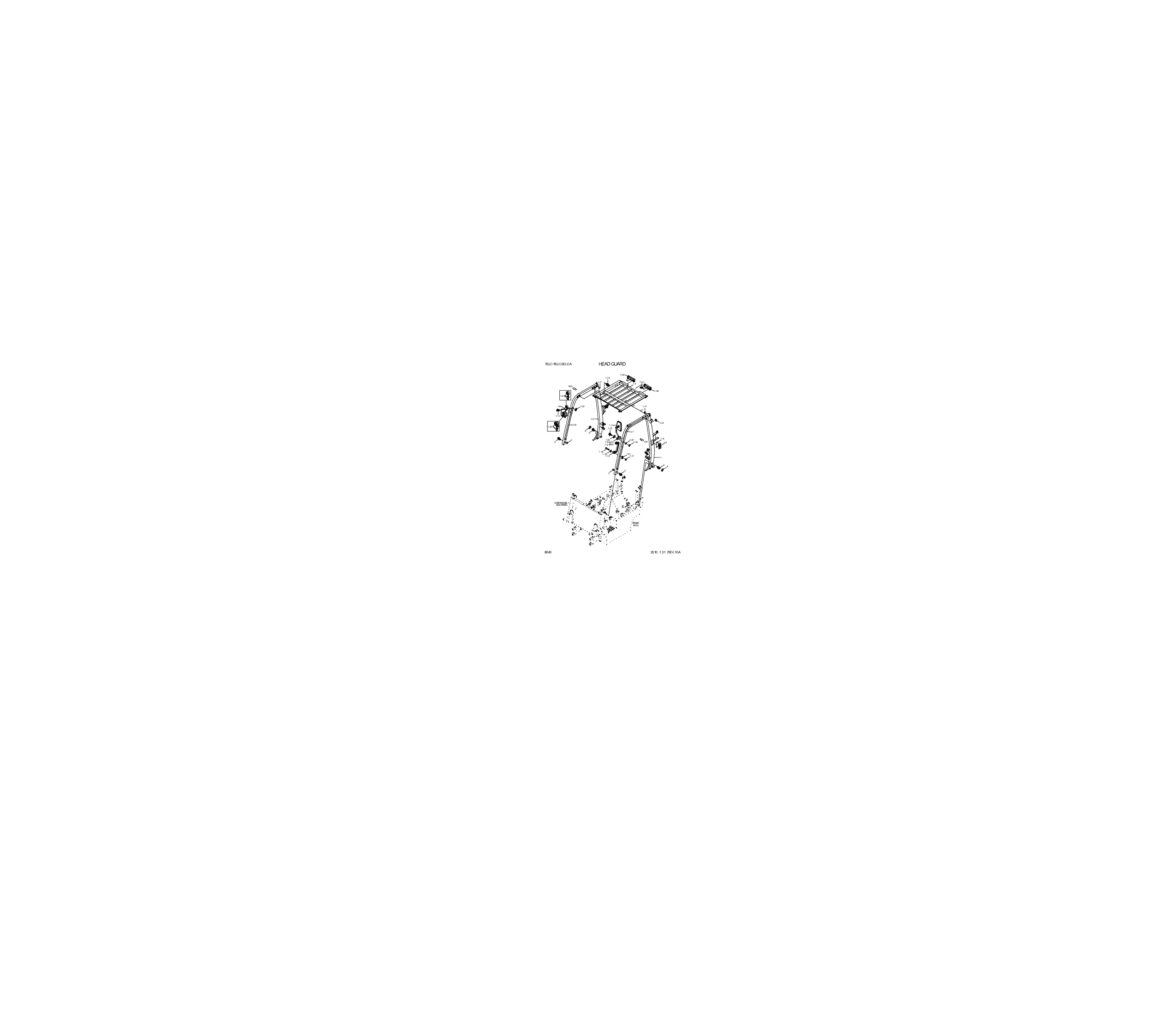 Technical drawing of Hyundai Construction Equipment S179-080656 BOLT-SOCKET with dimensions and layout