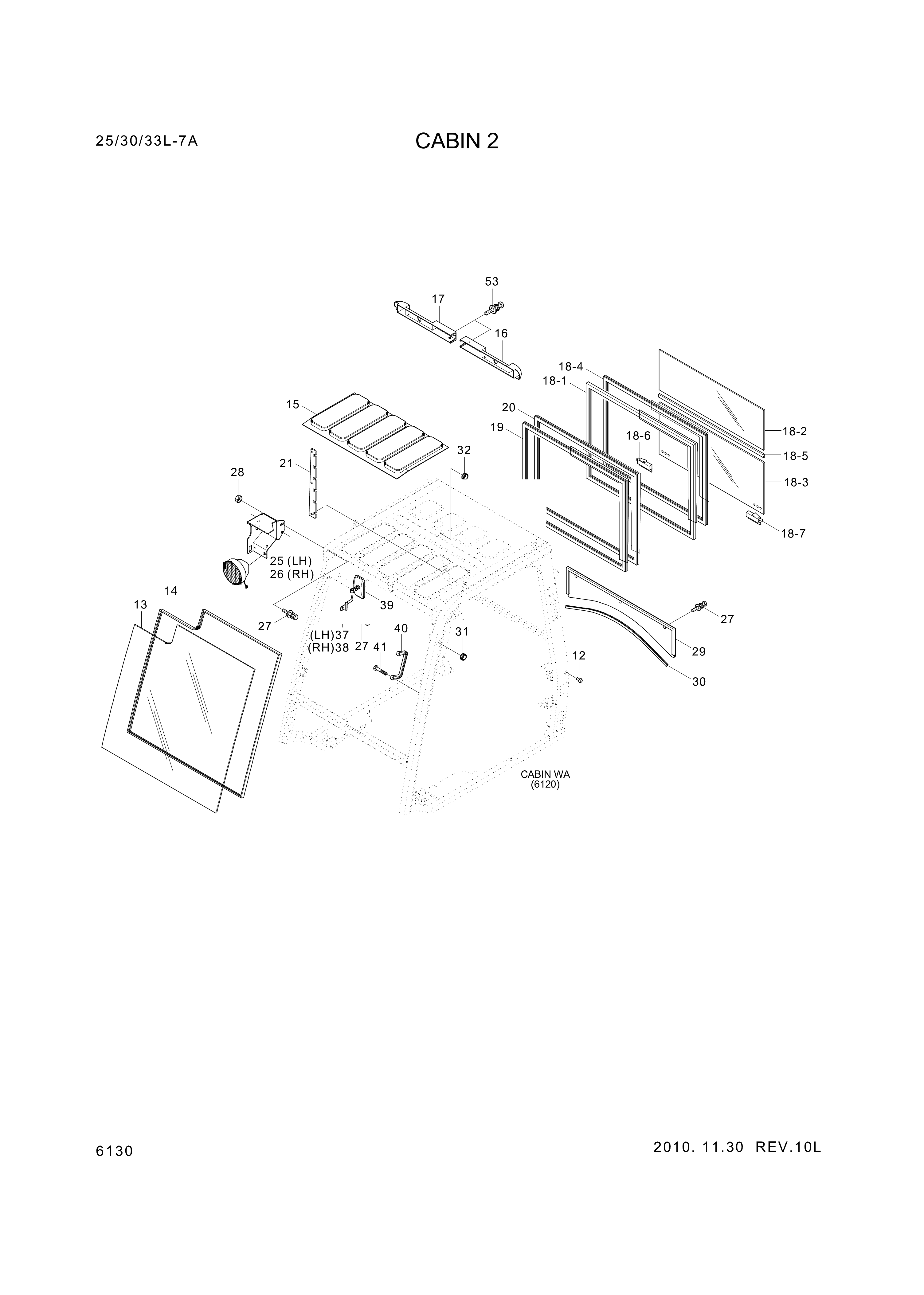 drawing for Hyundai Construction Equipment S203-08100B - NUT-HEX (figure 1)