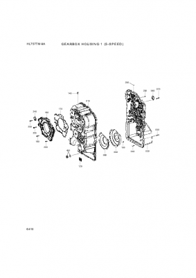 drawing for Hyundai Construction Equipment ZGAQ-00789 - HOUSING-GEARBOX (figure 1)
