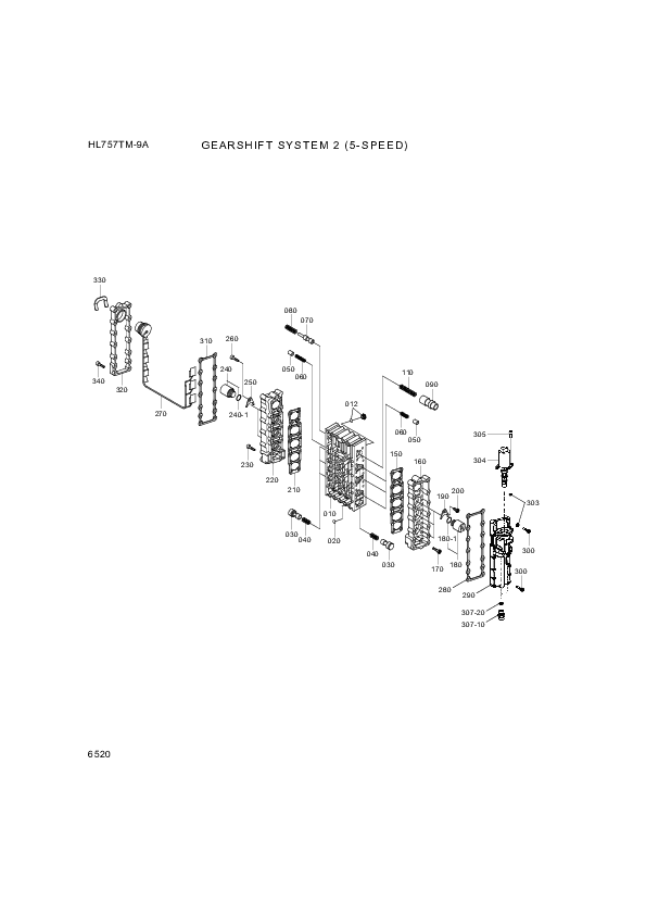 drawing for Hyundai Construction Equipment 1043-326-045 - Plate-Fixing (figure 1)