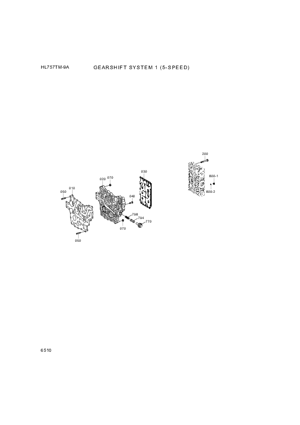 drawing for Hyundai Construction Equipment ZGAQ-01702 - SHEET-NTERMEDIATE (figure 1)