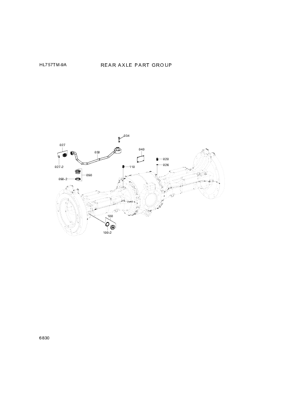 drawing for Hyundai Construction Equipment 0730-365-092 - Plate-Type (figure 3)
