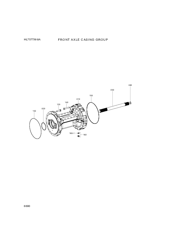 drawing for Hyundai Construction Equipment ZGAQ-00085 - O-RING (figure 2)