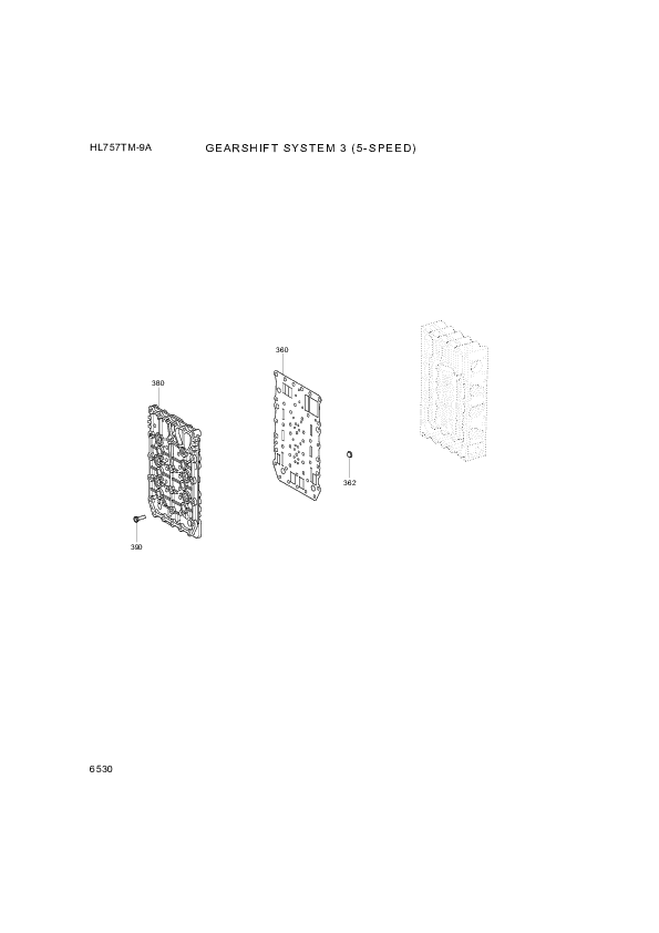 drawing for Hyundai Construction Equipment ZGAQ-00640 - PLATE-DUCT (figure 1)