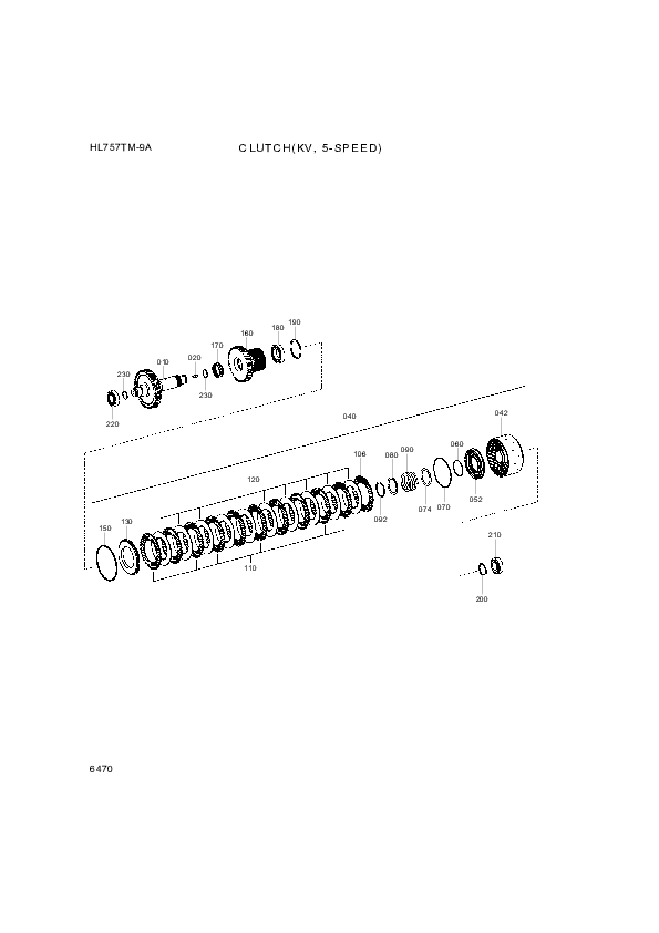 drawing for Hyundai Construction Equipment 0635-331-340 - BEARING-BALL (figure 2)