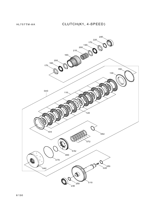 drawing for Hyundai Construction Equipment 0735-371-733 - ROLLER BEARING (figure 2)
